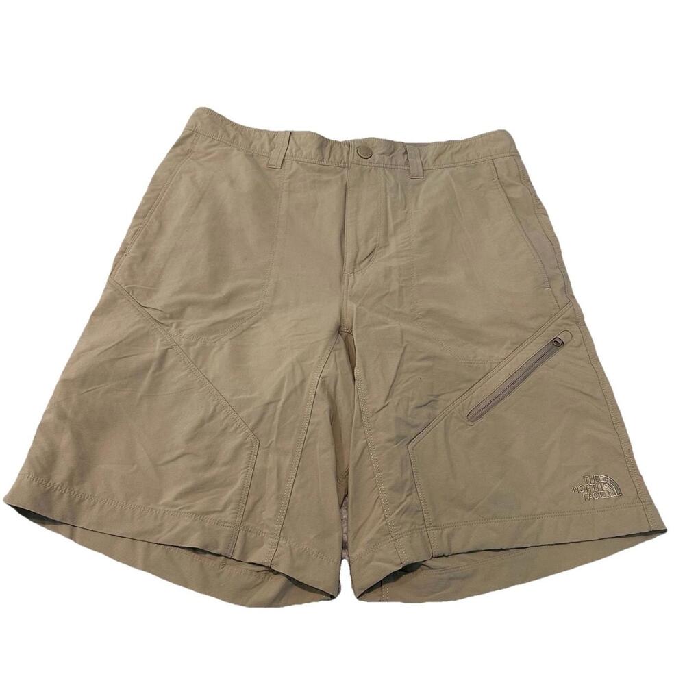North Face Men’s Shorts Size 32 Horizon Utility Nylon Beige